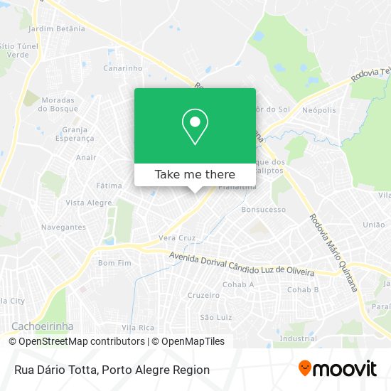 Rua Dário Totta map