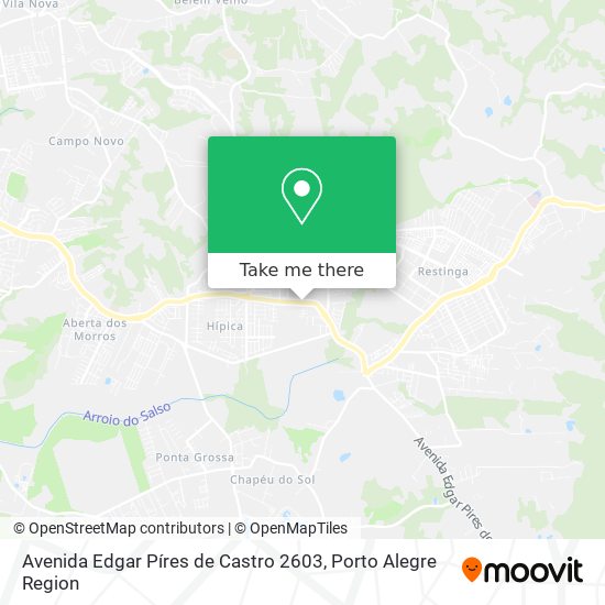 Avenida Edgar Píres de Castro 2603 map