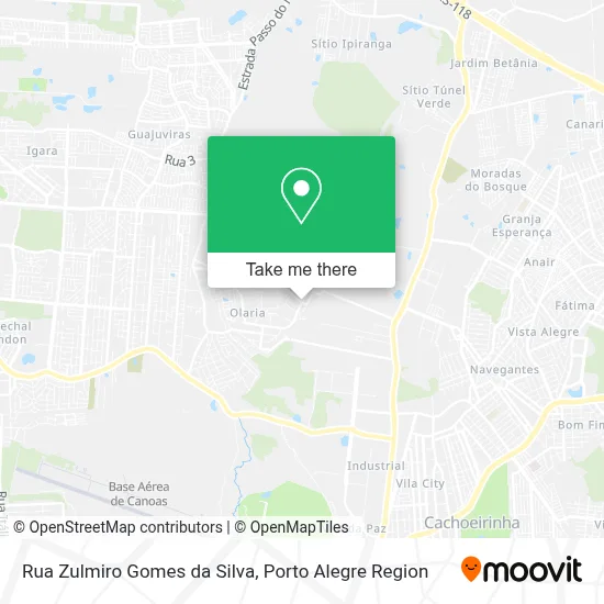 Rua Zulmiro Gomes da Silva map