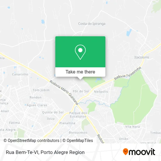 Rua Bem-Te-VI map