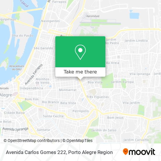Avenida Carlos Gomes 222 map