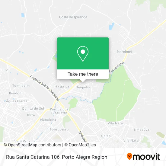 Rua Santa Catarina 106 map
