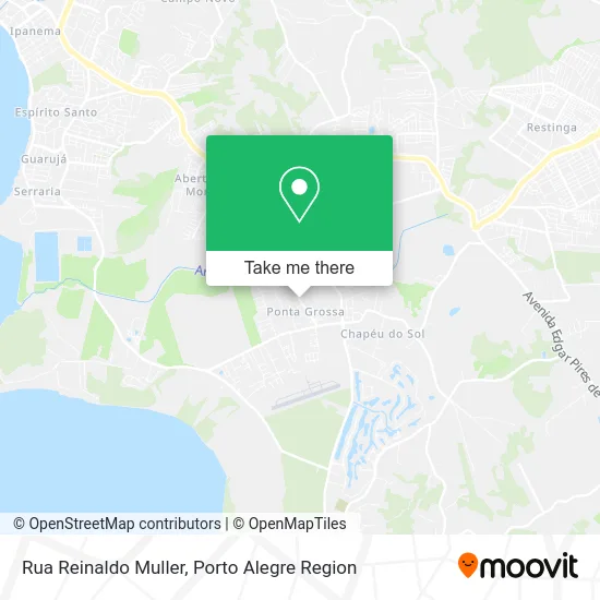 Rua Reinaldo Muller map