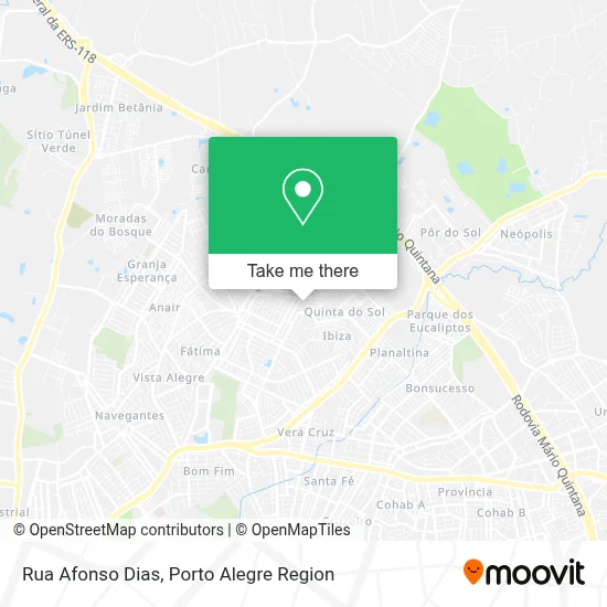 Rua Afonso Dias map