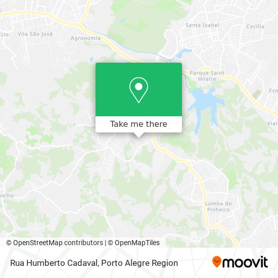 Rua Humberto Cadaval map