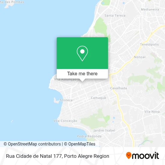 Rua Cidade de Natal 177 map