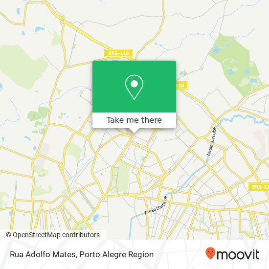 Rua Adolfo Mates map