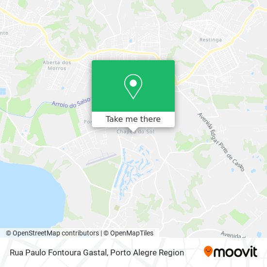 Rua Paulo Fontoura Gastal map