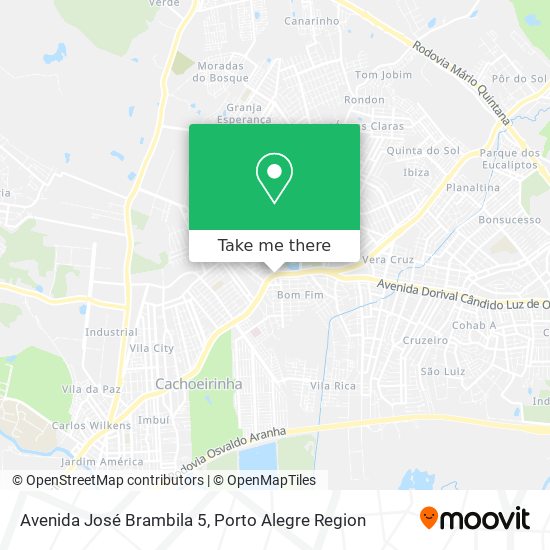 Avenida José Brambila 5 map