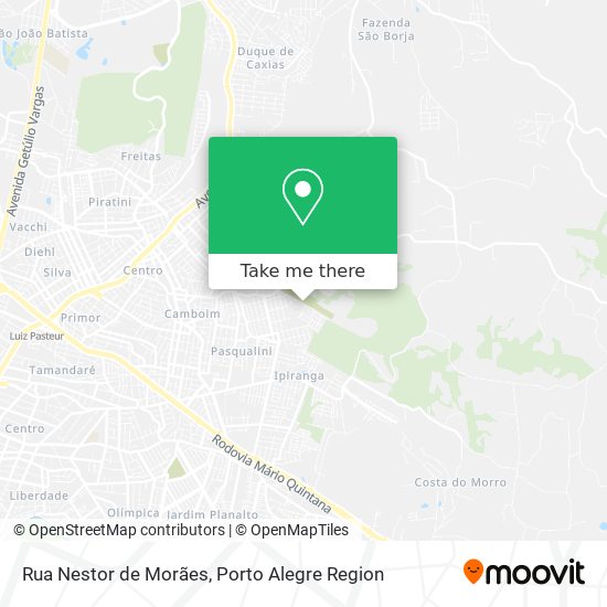 Rua Nestor de Morães map