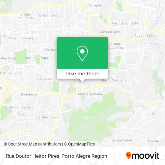 Rua Doutor Heitor Píres map