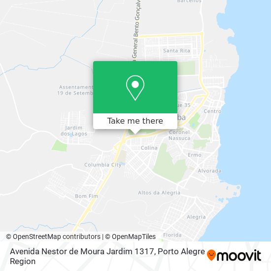 Avenida Nestor de Moura Jardim 1317 map