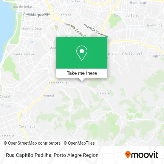 Rua Capitão Padilha map