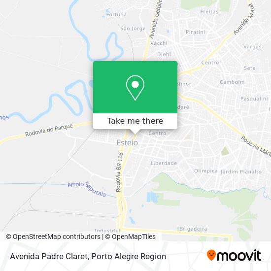 Avenida Padre Claret map
