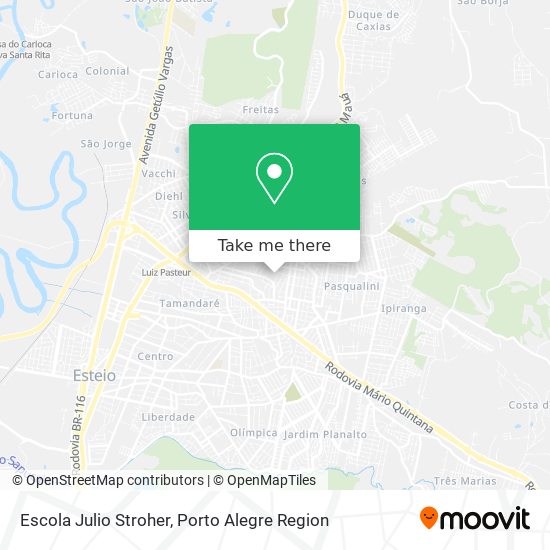 Escola Julio Stroher map
