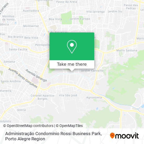 Administração Condomínio Rossi Business Park map
