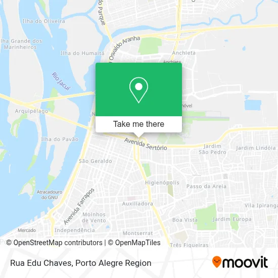 Rua Edu Chaves map