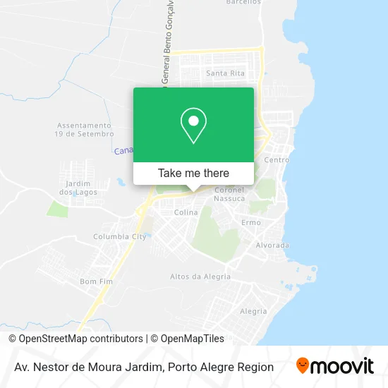 Av. Nestor de Moura Jardim map