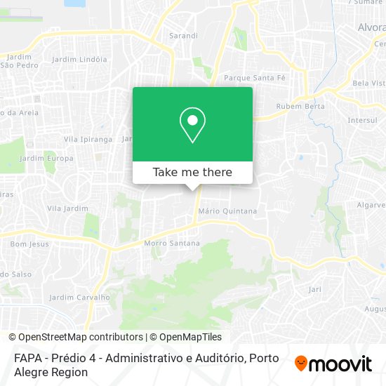 FAPA - Prédio 4 - Administrativo e Auditório map