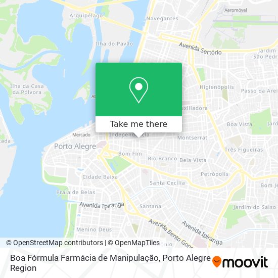 Boa Fórmula Farmácia de Manipulação map