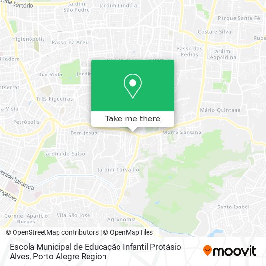 Escola Municipal de Educação Infantil Protásio Alves map