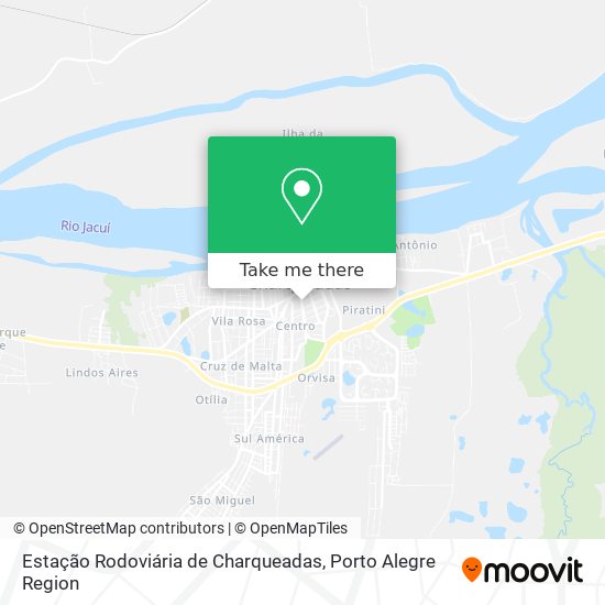 Estação Rodoviária de Charqueadas map