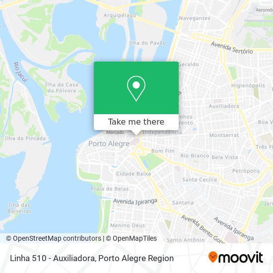 Linha 510 - Auxiliadora map