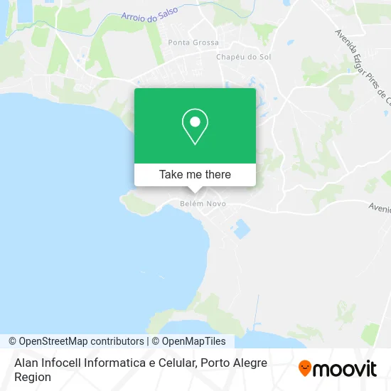 Alan Infocell Informatica e Celular map