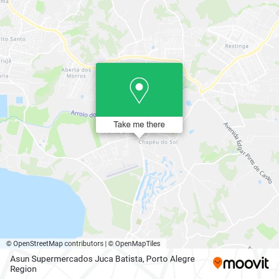 Asun Supermercados Juca Batista map