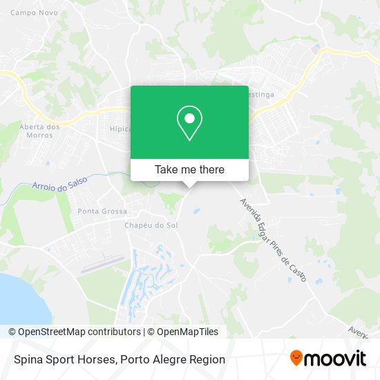 Spina Sport Horses map