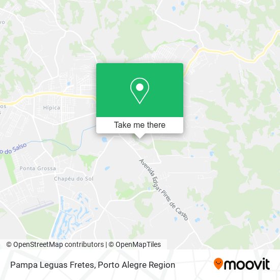 Pampa Leguas Fretes map