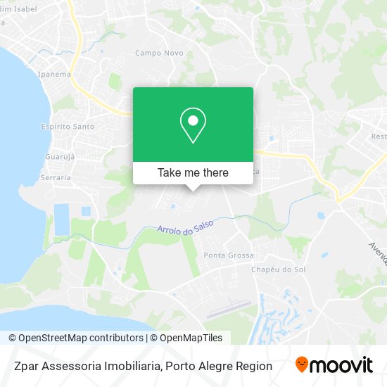 Mapa Zpar Assessoria Imobiliaria