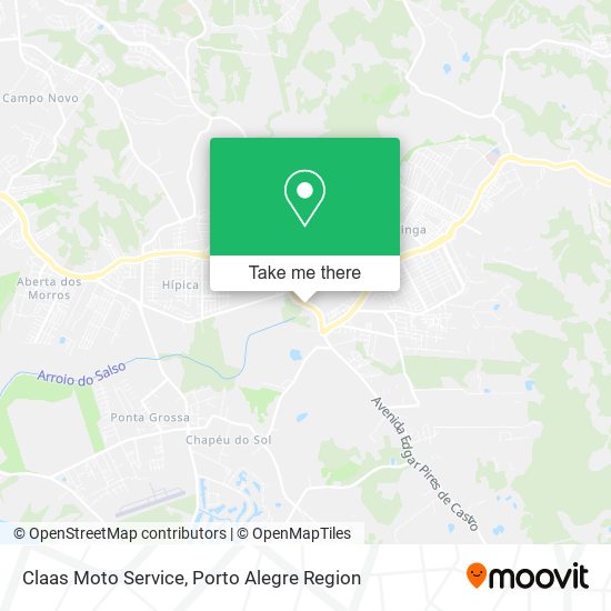 Mapa Claas Moto Service