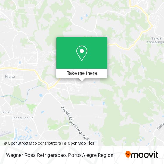 Wagner Rosa Refrigeracao map
