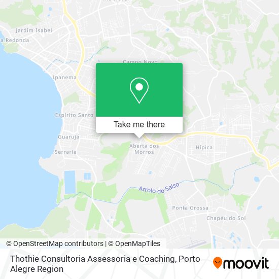 Mapa Thothie Consultoria Assessoria e Coaching