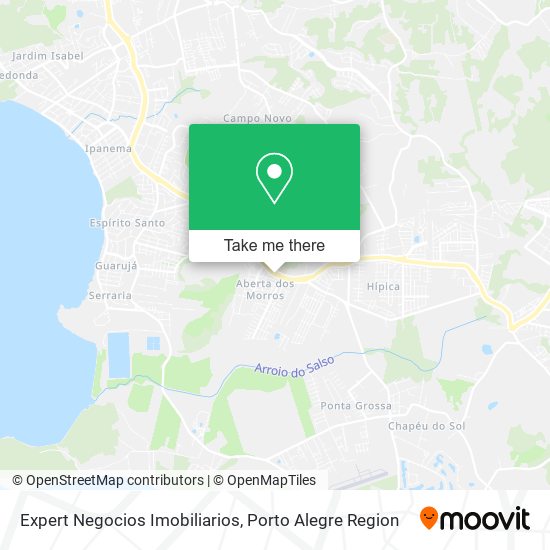 Expert Negocios Imobiliarios map