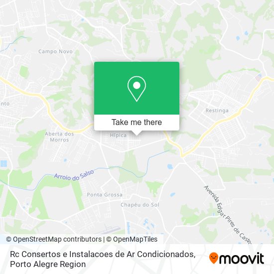 Rc Consertos e Instalacoes de Ar Condicionados map