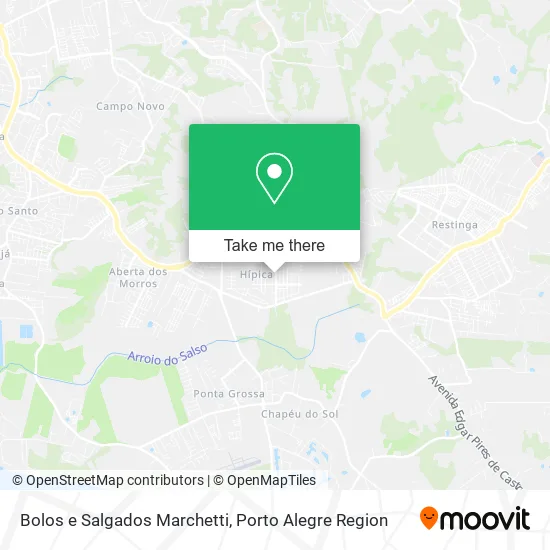 Bolos e Salgados Marchetti map