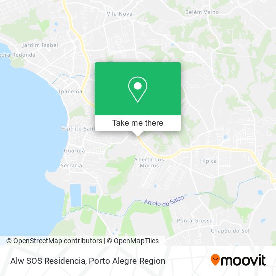 Alw SOS Residencia map