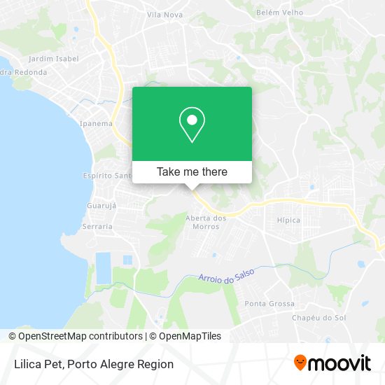 Lilica Pet map