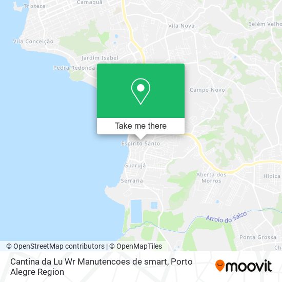 Mapa Cantina da Lu Wr Manutencoes de smart