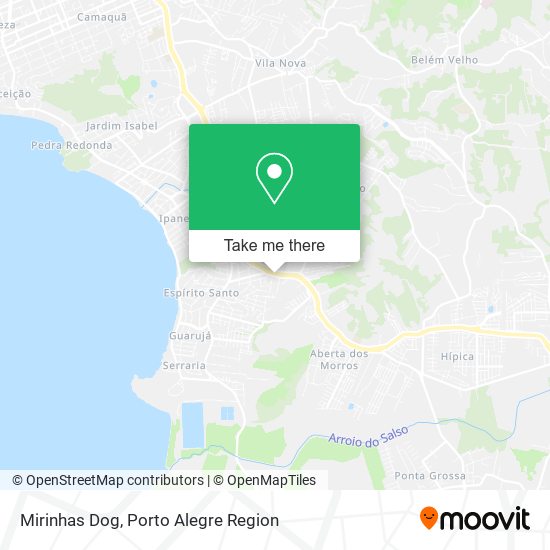 Mirinhas Dog map