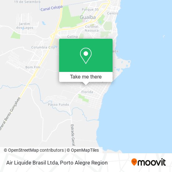 Air Liquide Brasil Ltda map