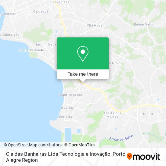 Cia das Banheiras Ltda Tecnologia e Inovação map