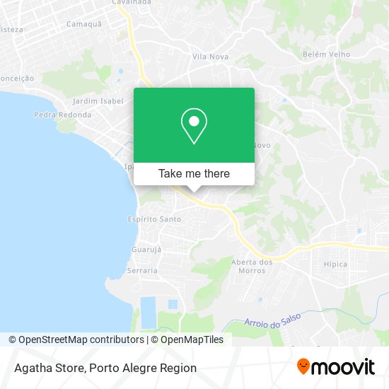 Agatha Store map