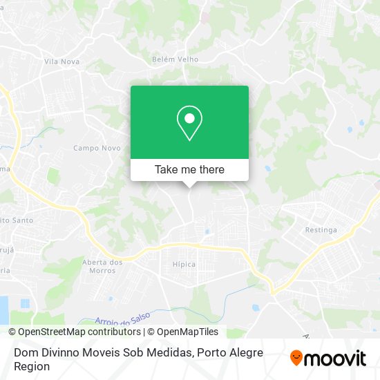Dom Divinno Moveis Sob Medidas map