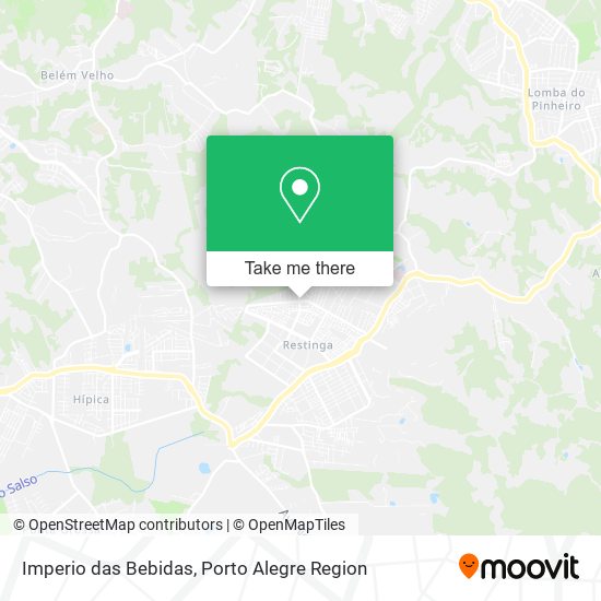 Imperio das Bebidas map