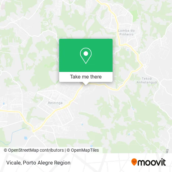 Vicale map