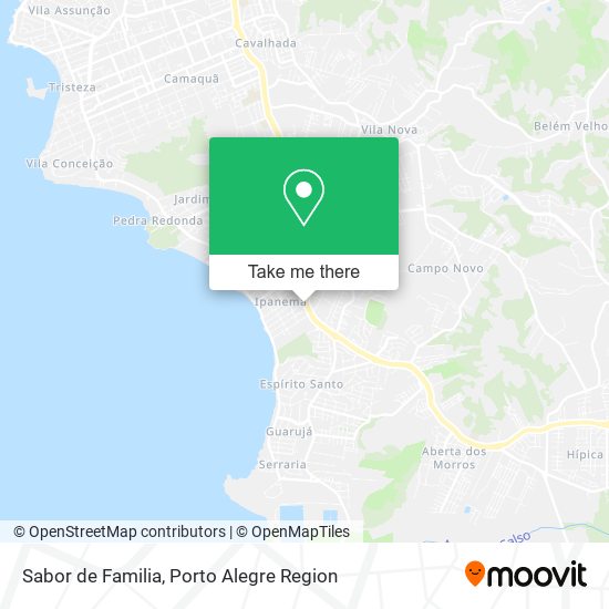 Mapa Sabor de Familia