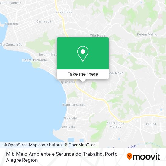 Mlb Meio Ambiente e Serunca do Trabalho map